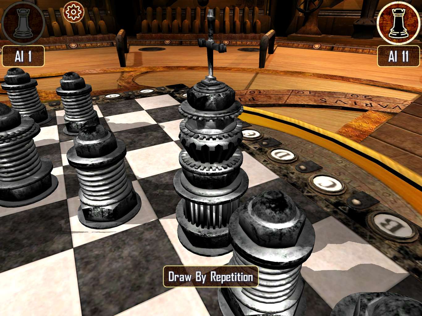Warrior Chess | New Location | Steam Punk screenshot