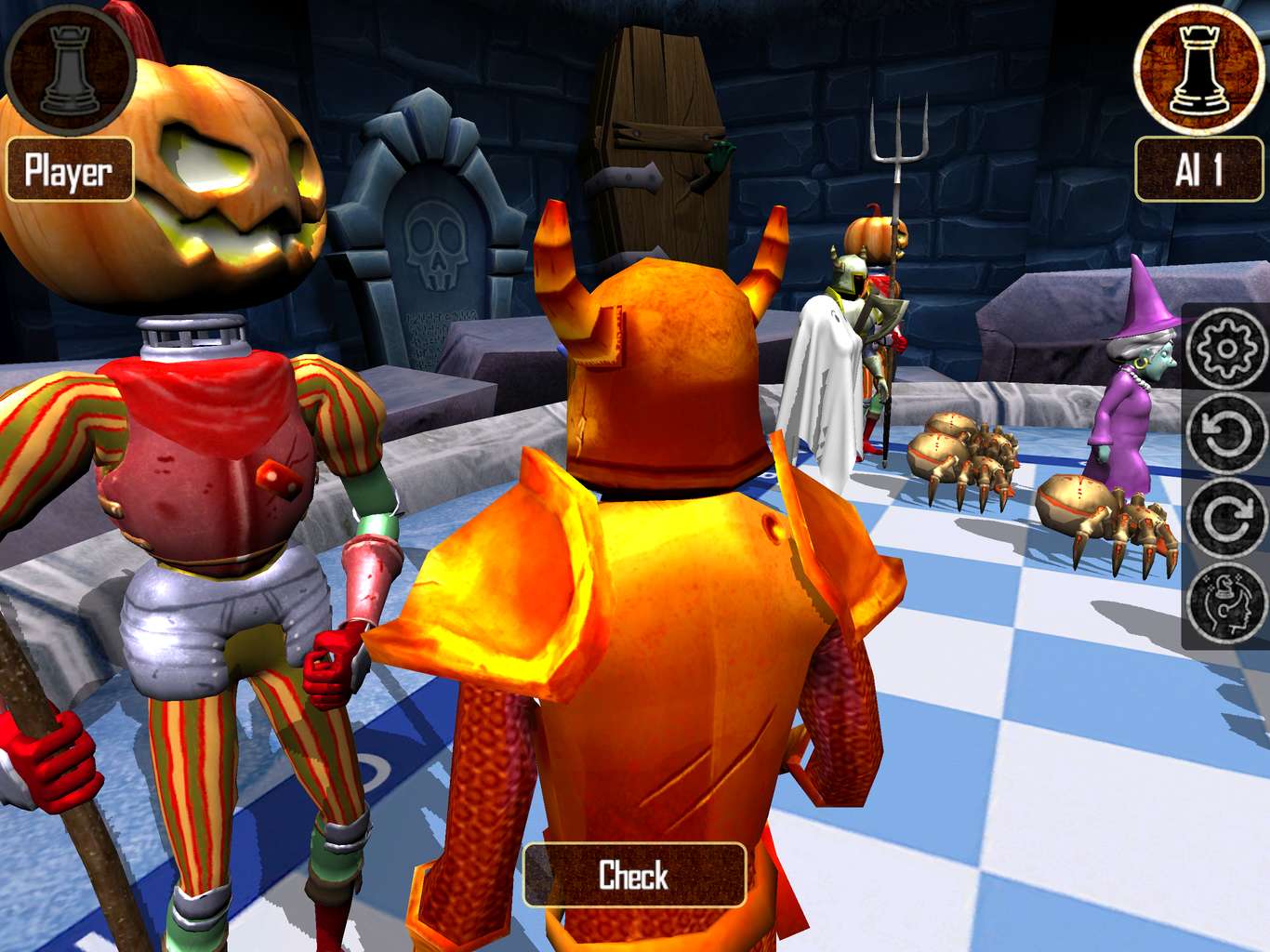 Warrior Chess | New HALLOWEEN Special Location screenshot