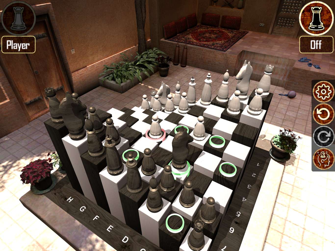 Warrior Chess | New Location | Courtyard